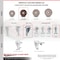 Service Caster 3.5 Inch SS High Temp Glass Filled Nylon 10mm Threaded Stem Caster Set SCC SCC-SSTS20S3514-GFNSHT-M1015-4 - alternate 3